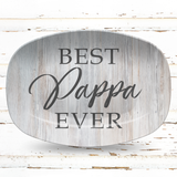 Best Dad Ever Personalized Platter