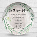 Giving Plate – Greenery Design