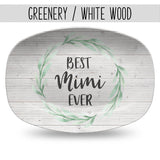 Best Mom Ever ~ Mother's Day Personalized Custom Platter