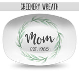 Mother's Day Custom Personalized Platter | Gift for Mom or Grandma
