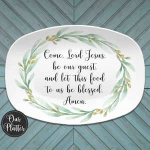 Quotes/Bible Verse Custom Platter