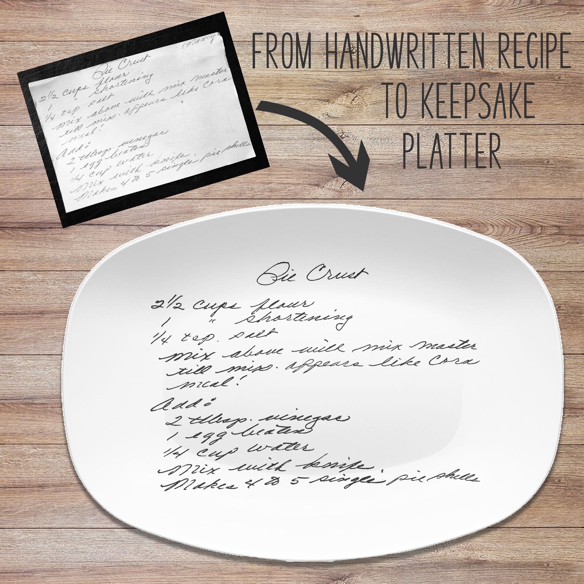 Recipe Platter, Handwritten Recipe Platter, Handwritten Gifts, Recipe Gifts, Recipe Keepsake, newest Handwritten Keepsake, Christmas Gifts