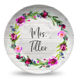 Teacher Appreciation Personalized Plates