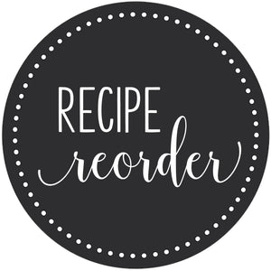 Recipe Plate/Platter Reorder – Duplicate Recipe Purchase for Existing Customers