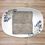 Vintage Recipe Personalized Platter | Handwriting • Recipe Card • Keepsake
