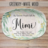 Gift for Grandma, Mother's Day Personalized Platter 