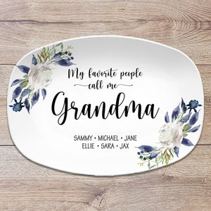 My Favorite People Personalized Platter 