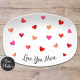 Thank You Mom, We Love You More Personalized Platter 