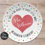 Teacher Personalized Plate