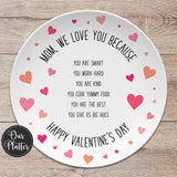 Custom Text "Love You Because"