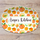 Oranges Personalized Custom Platter