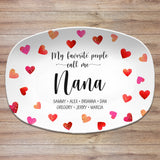 Hearts Design / My Greatest Blessings / My Favorite People / Personalized Platter
